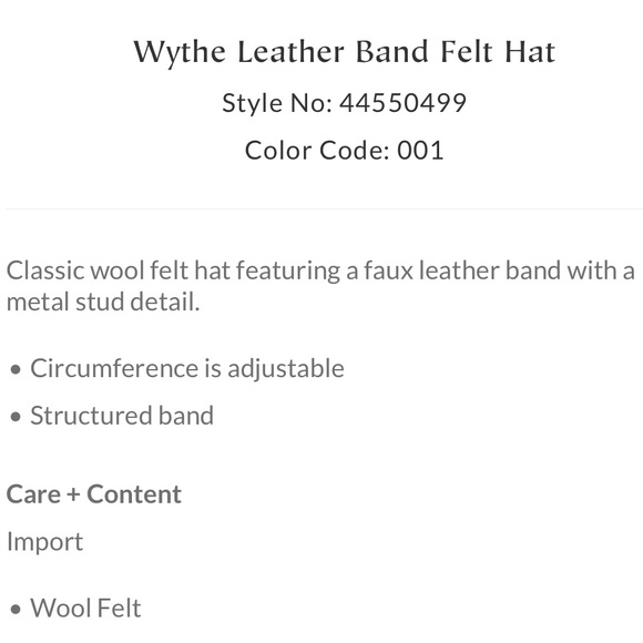 Free People Wythe Leather Band Felt Hat in Black - Picture 8 of 8
